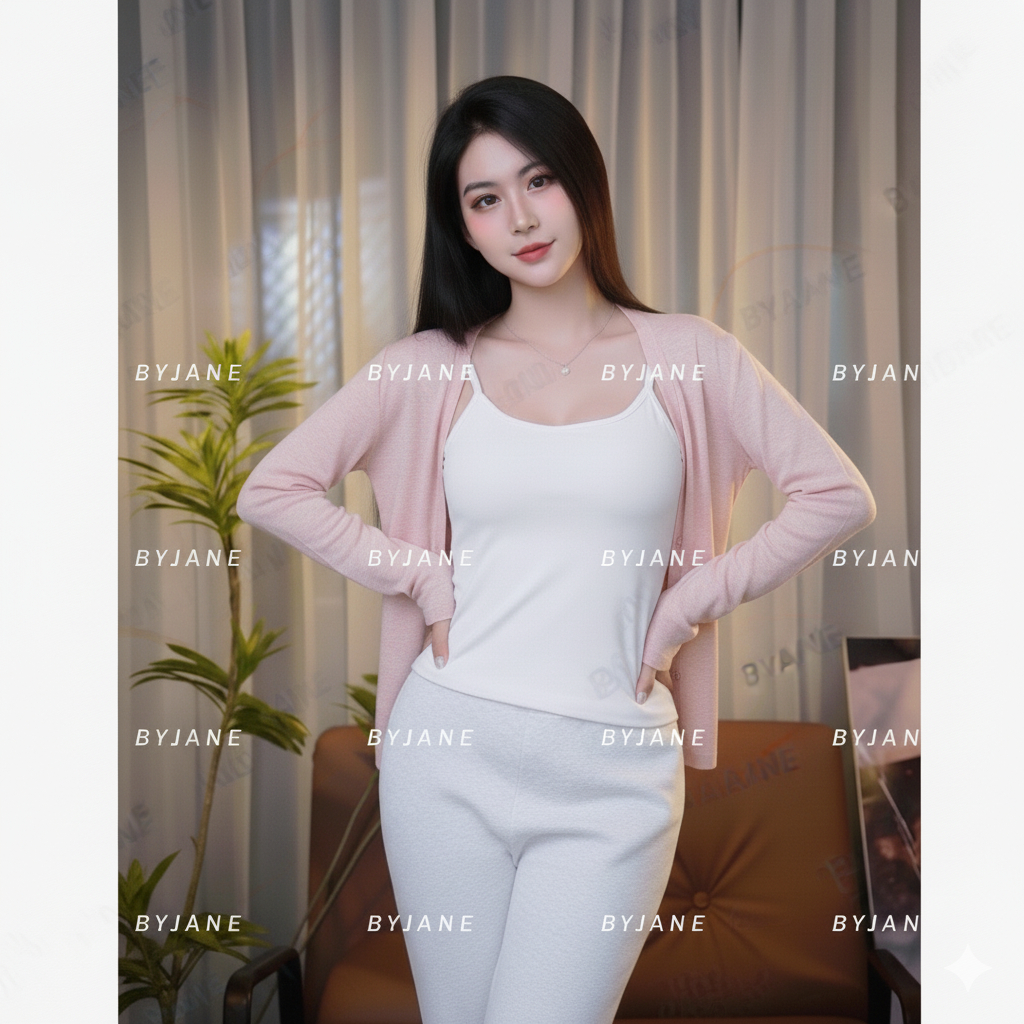 (XẢ KHO) Áo khoác Cardigan dáng vừa midway thanh lịch BYJANE - 922 | BigBuy360 - bigbuy360.vn