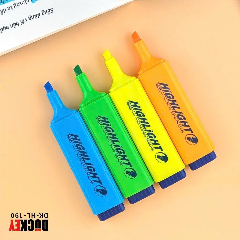 2 Chiếc Bút nhớ - Bút Nhớ Dòng Duckey Highlight DK-HL-190 thương hiệu Duckey Việt Nam