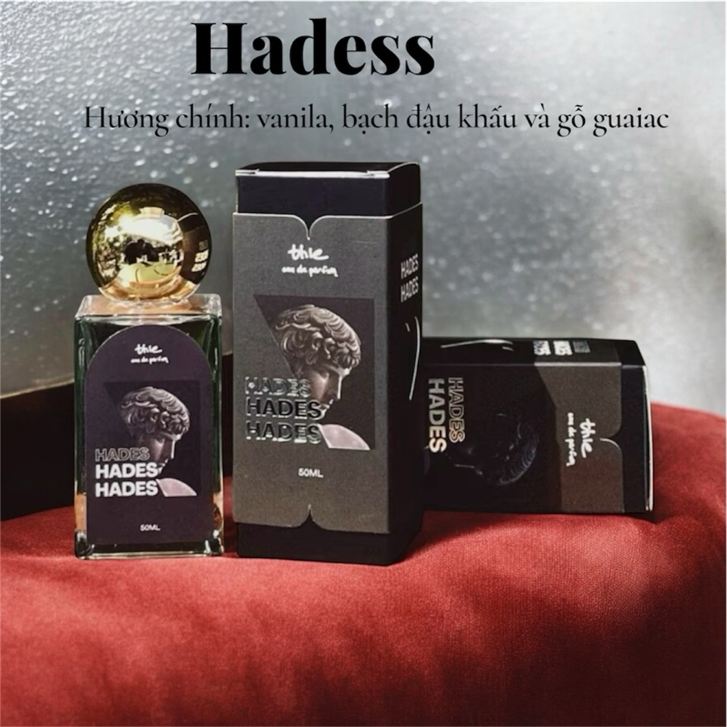 nước hoa nam hadess mới 50ml thie parfum lưu hương 3-6 tiếng