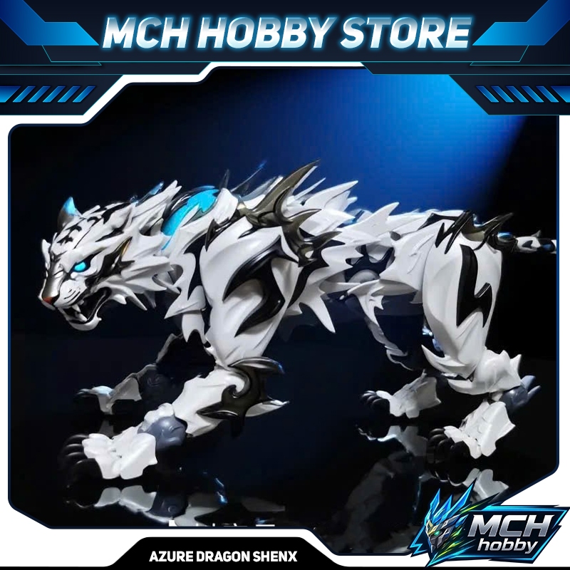 [Có Sẵn] Mô Hình Lắp Ráp Hổ ShenX – FX-7800 White Tiger (Bạch Hổ)