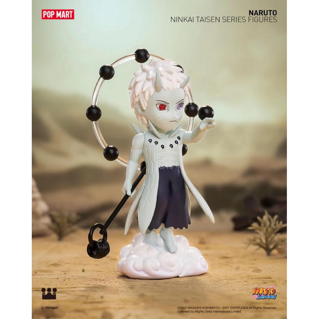 Mô hình Naruto - Uchiha Obito Pop Mart Figure chính hãng Pop Mart