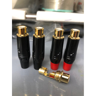 jack rắc av hoa sen ,RCA âm (jack cái) lõi đồng(1 cặp)
