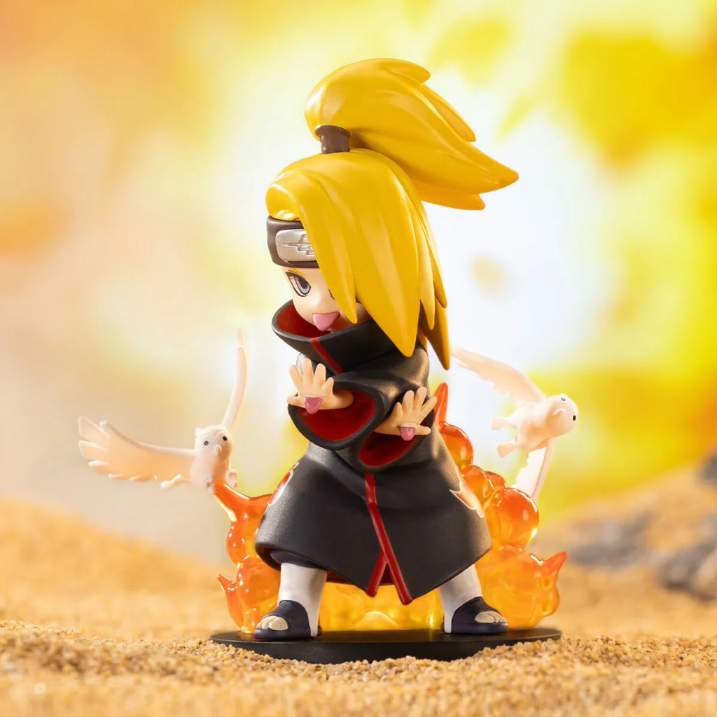 Mô hình Naruto - Akatsuki Deidara Pop Mart x Gong Figure chính hãng Pop Mart