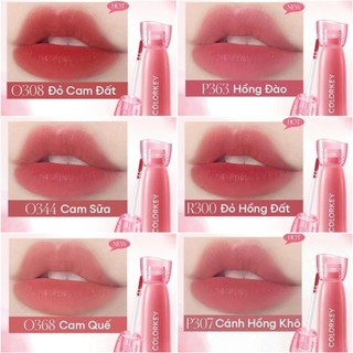 Son COLORKEY Lì Mịn Nhẹ Môi, Không Dính, Lâu Trôi