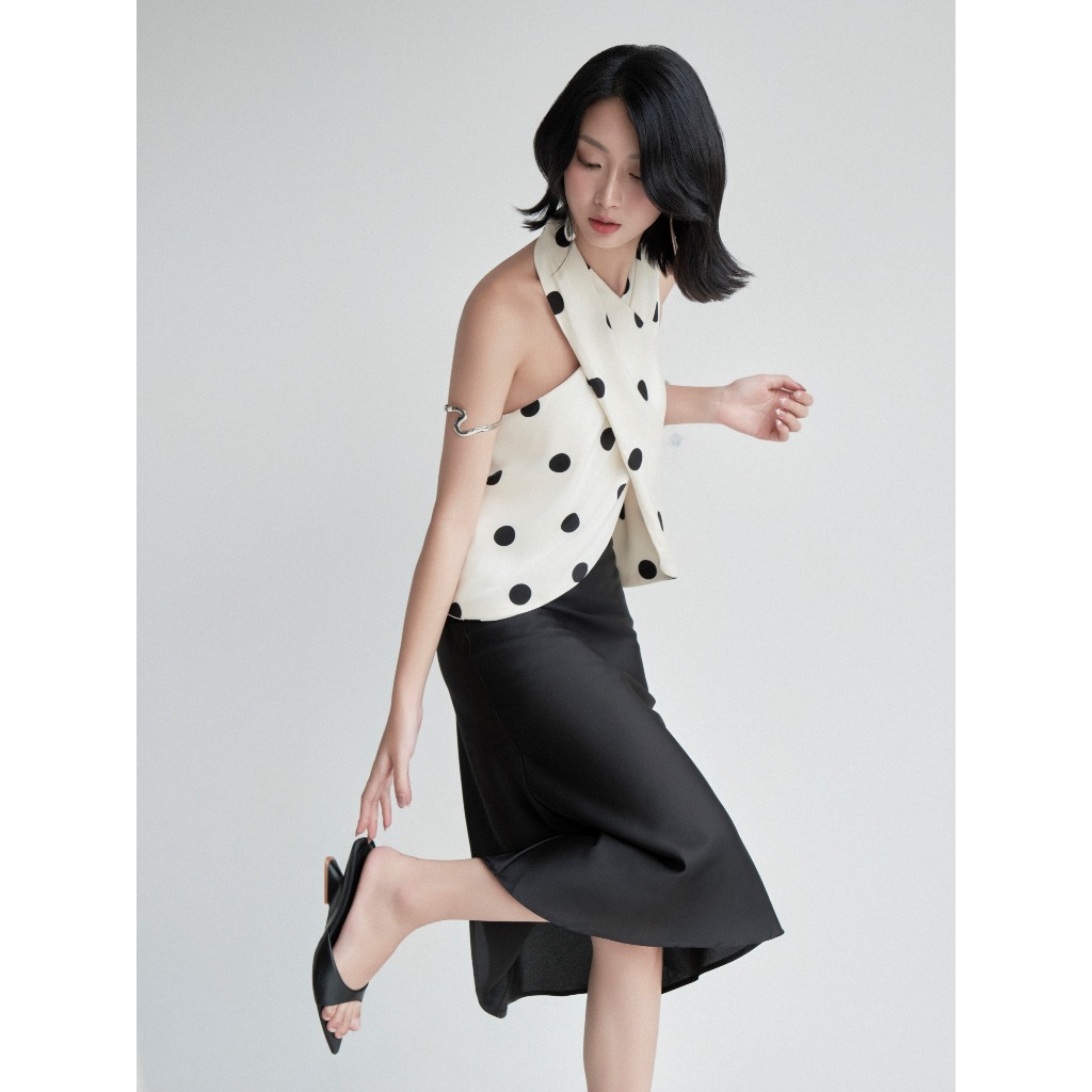 BY DELI - Celia Top - Áo thiết kế vạt chéo hở lưng