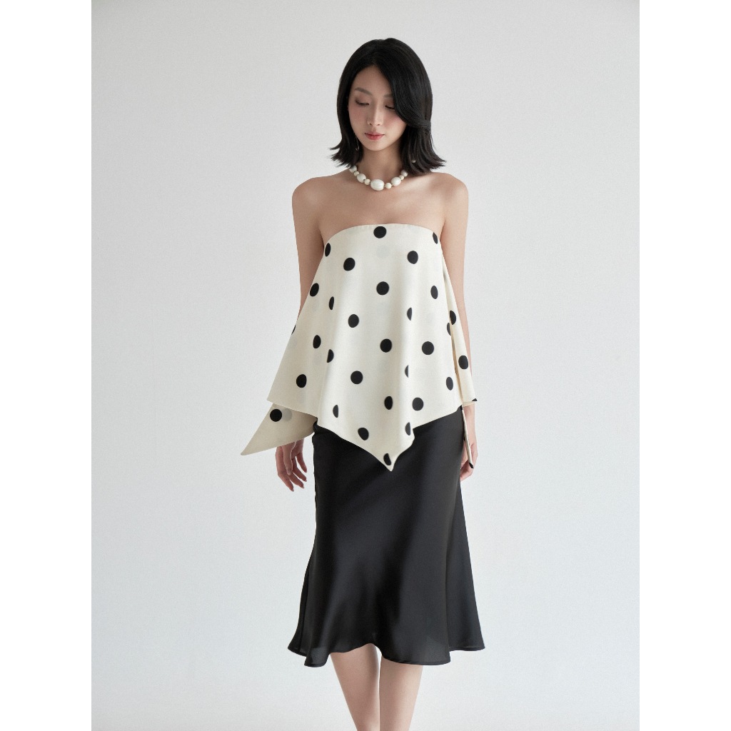 BY DELI - Clara Top - Áo lụa cúp ngực mặc được nhiều kiểu