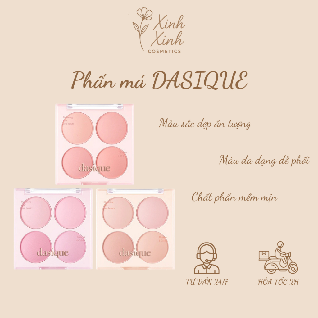 Phấn Má Hồng Dasique Blending Mood Cheek Phấn má Dasique Má hồng Dasique - Xinh.Cosmetics
