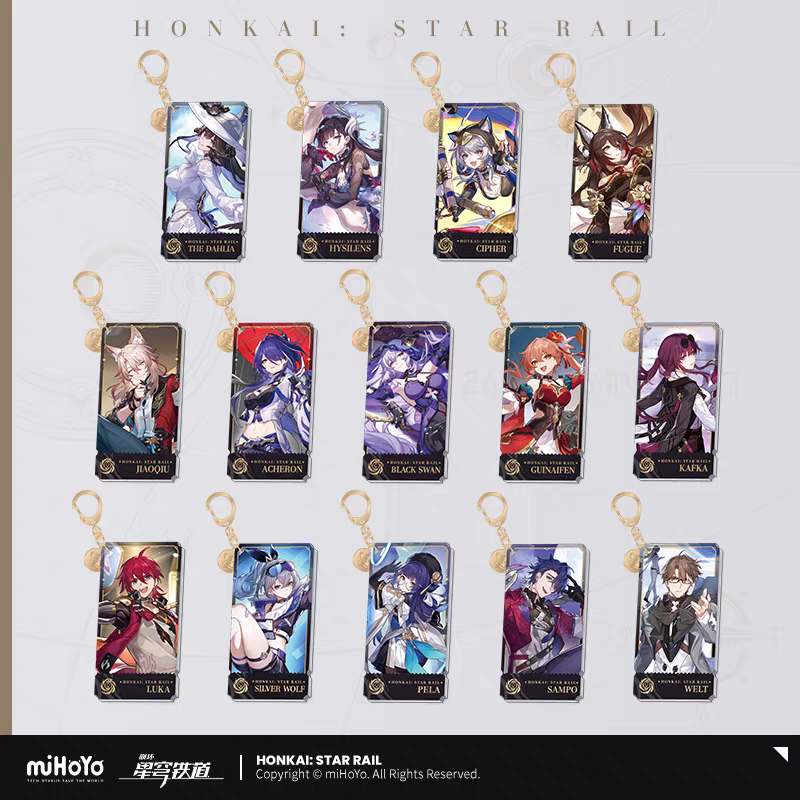 [Order] Móc khóa Honkai Star Rail 8