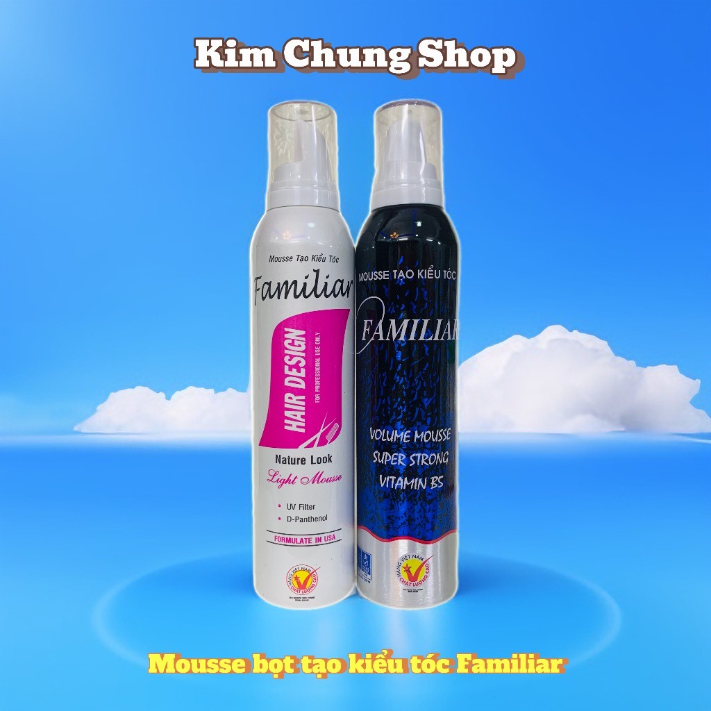 [250ML] Mousse Bọt Tạo Kiểu Tóc Mềm Butterfly (Mus Bọt)