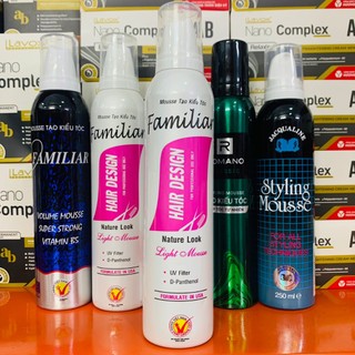 [250ML] Mousse Bọt Tạo Kiểu Tóc Mềm Butterfly (Mus Bọt)