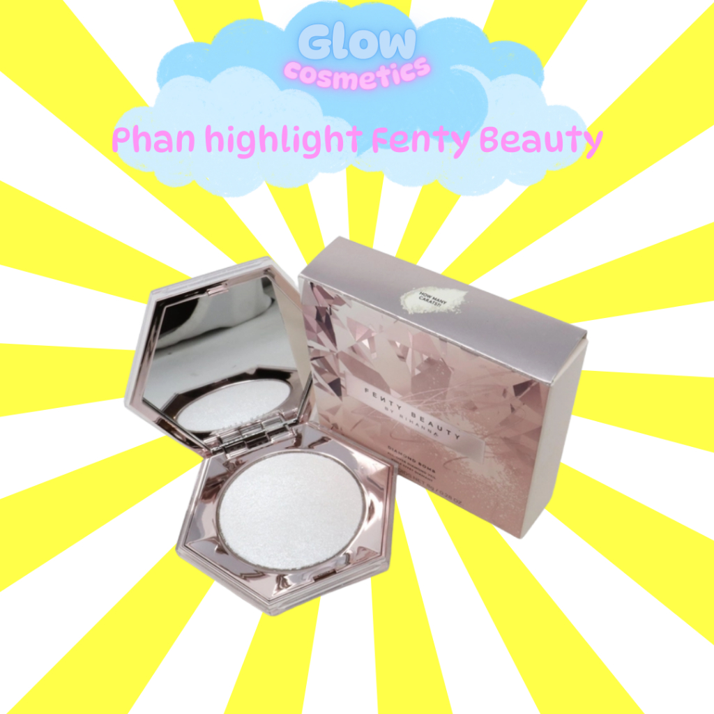 Phấn highlight Fenty Beauty Phấn bắt sáng Fenty Beauty Diamond Bomb Phấn nhũ toàn thân - Glow.Cosmet