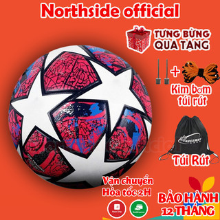 Quả bóng đá C1 mùa 2019/20 - Banh bóng đá đúc da sần Size 5 mùa mẫu mới nhất + Tặng kim bơm, túi lưới