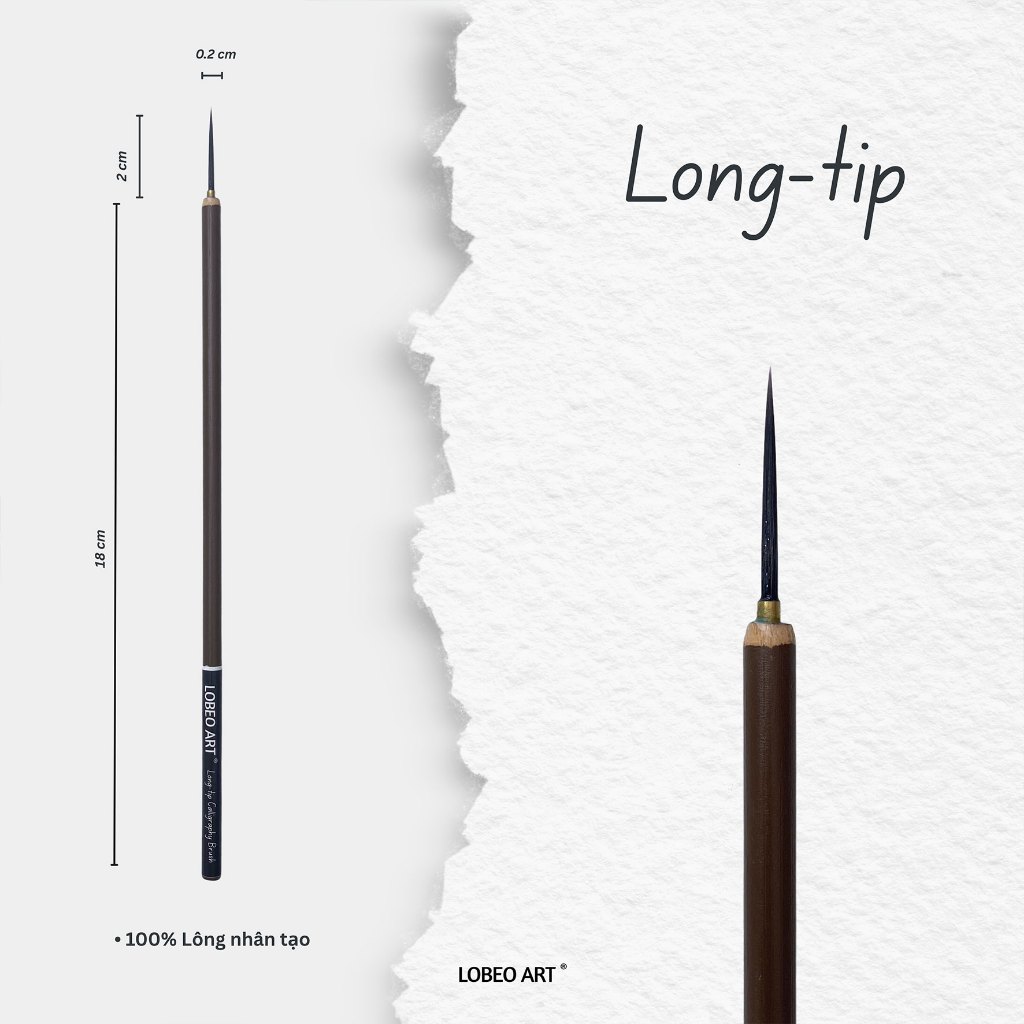 [LOBEO] Cọ thư pháp Lobeo - Long-tip Brush