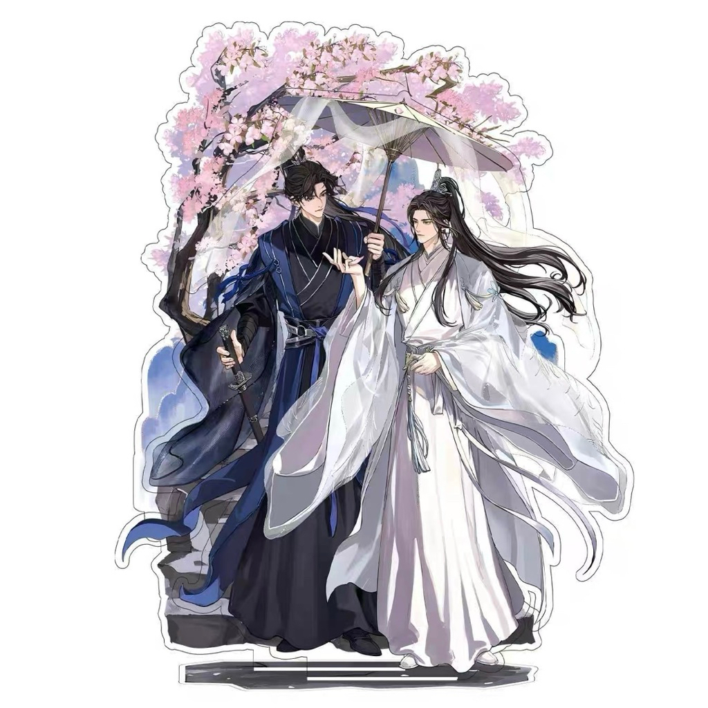 (sẵn) Standee Husky Và Sư Tôn Mèo Trắng Của Hắn (5)