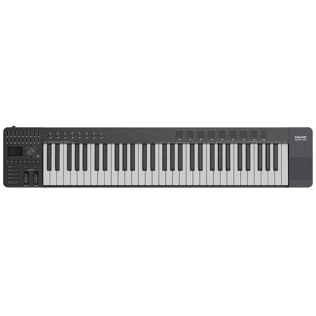 [Sale 10%] MIDI Keyboard Controller NUX NTK61/Z Chính Hãng| LiRi Music