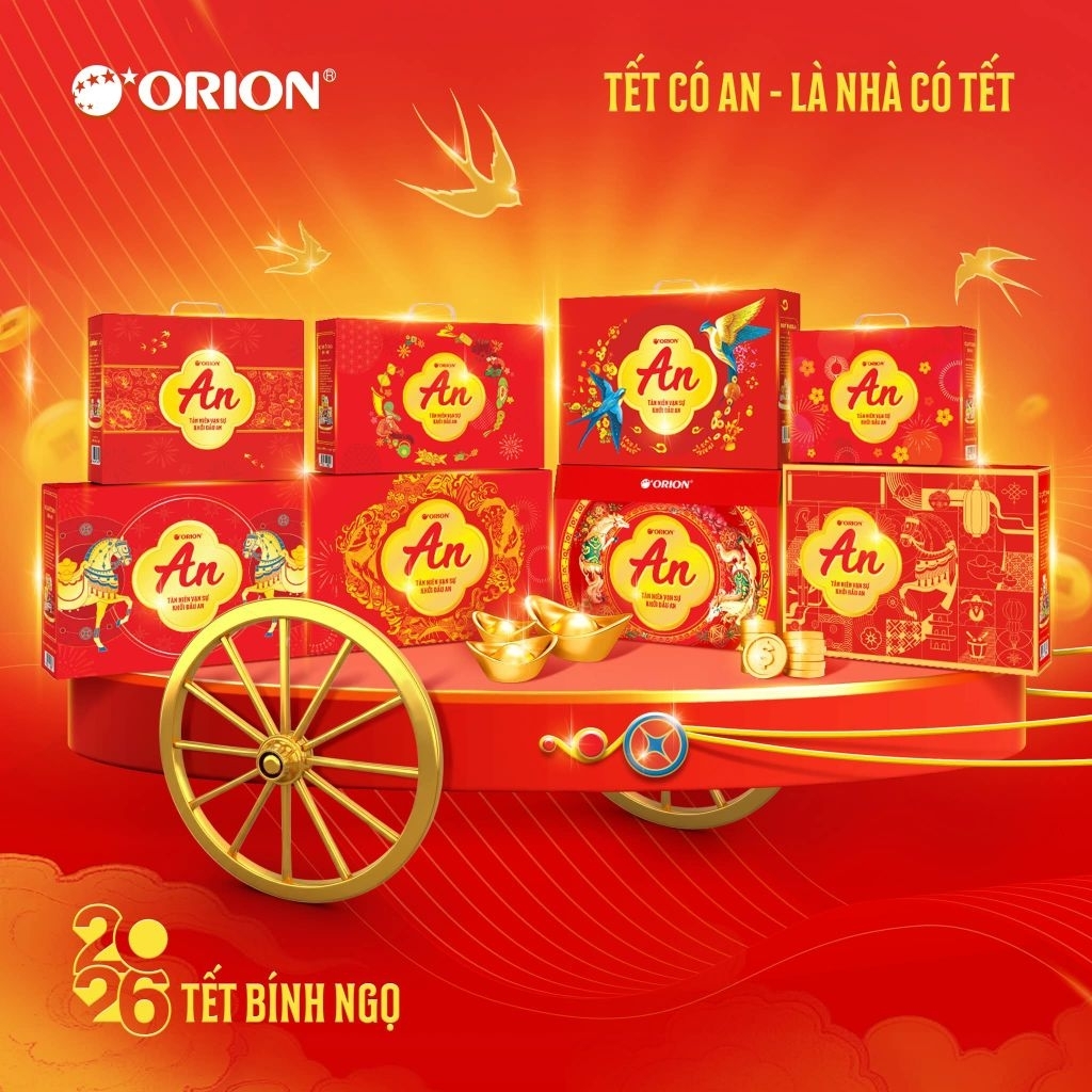 Hộp Quà Tết An Orion 2026 AN 1 - AN 2 - AN 3