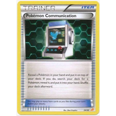 [Thẻ bài Pokemon TCG] Pokemon Communication - 24/30 BW Trainer Kit - Excadrill