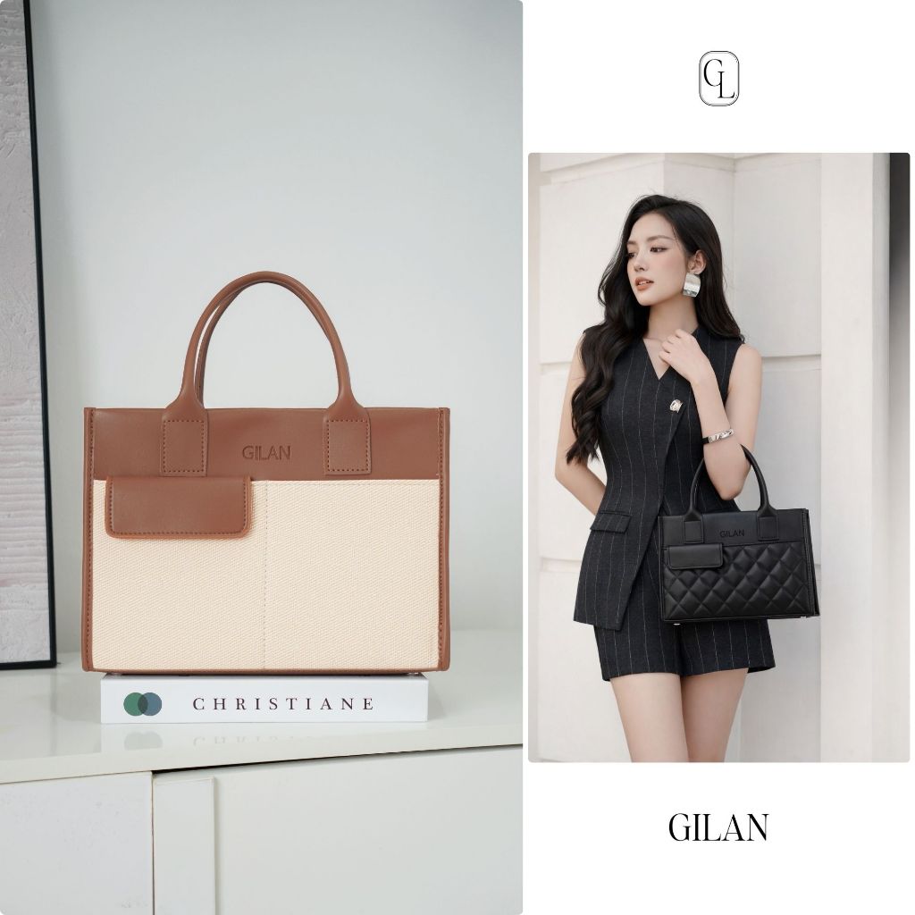 Kích thước cho Ipad, sổ - Túi đeo vai nữ GILAN Cammy bag