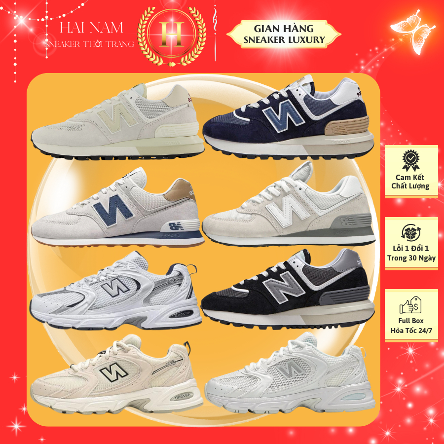 [Best Quality] Giày_NB 574 Đủ Các Phối Màu Basic Êm Nhẹ Khi Vận  Tặng Hộp bảo vệ