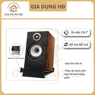 Giá Đỡ Loa Máy Tính EDIFIER SS04 MR3 - MR4 - M60 | Chân Đế Loa Nâng Tầm Chất Âm | Giảm Rung - Bass Gọn | Kim Loại