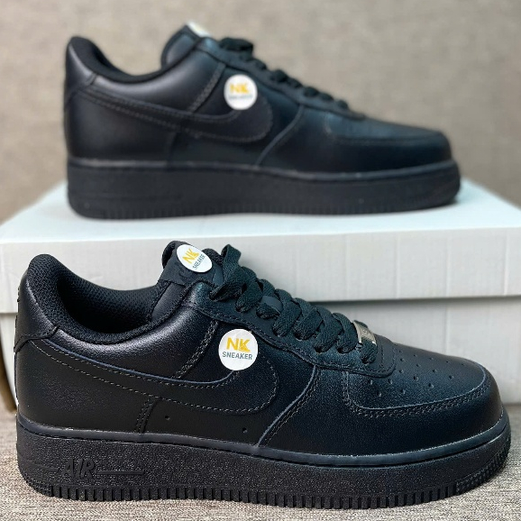 [CHÍNH HÃNG] Giày Nike Air Force 1 Low AF1 Basic Nam Nữ – Sneaker Màu Đen, Full Box