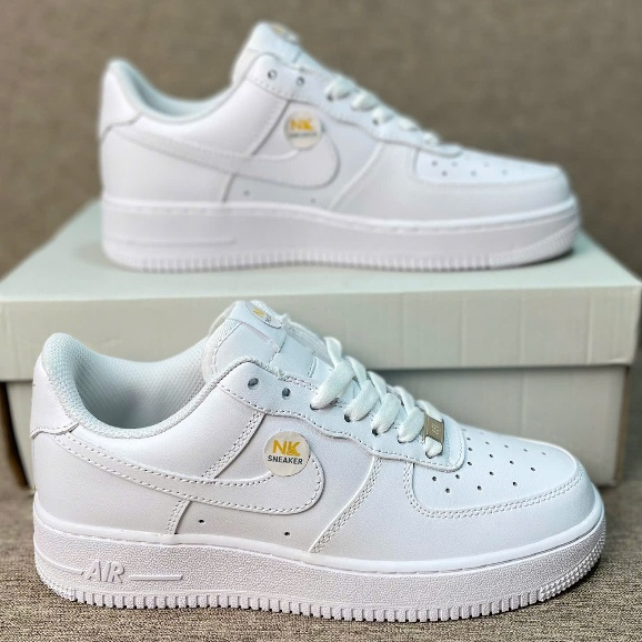 [CHÍNH HÃNG] Giày Nike Air Force 1 Low AF1 Basic Nam Nữ – Sneaker Màu Trắng, Full Box