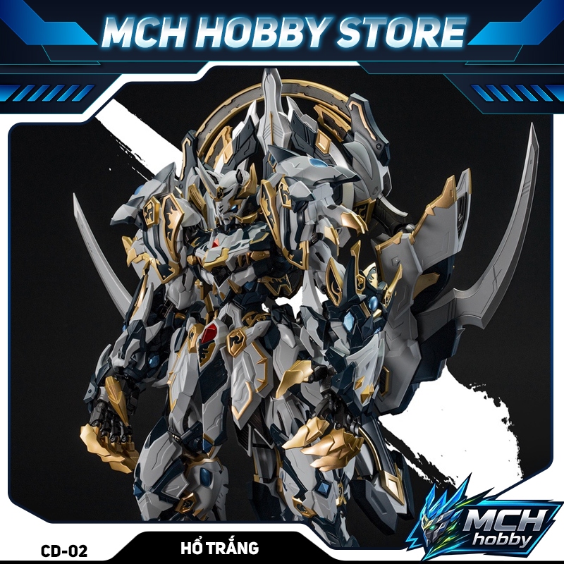 Mô Hình Metal Build 1/72 CD-02 Bạch Hổ CangDao Model