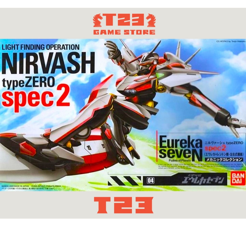 MÔ HÌNH NIRVASH SPEC2 - EUREKA SEVEN - MÔ HÌNH LẮP RÁP CHÍNH HÃNG BANDAI