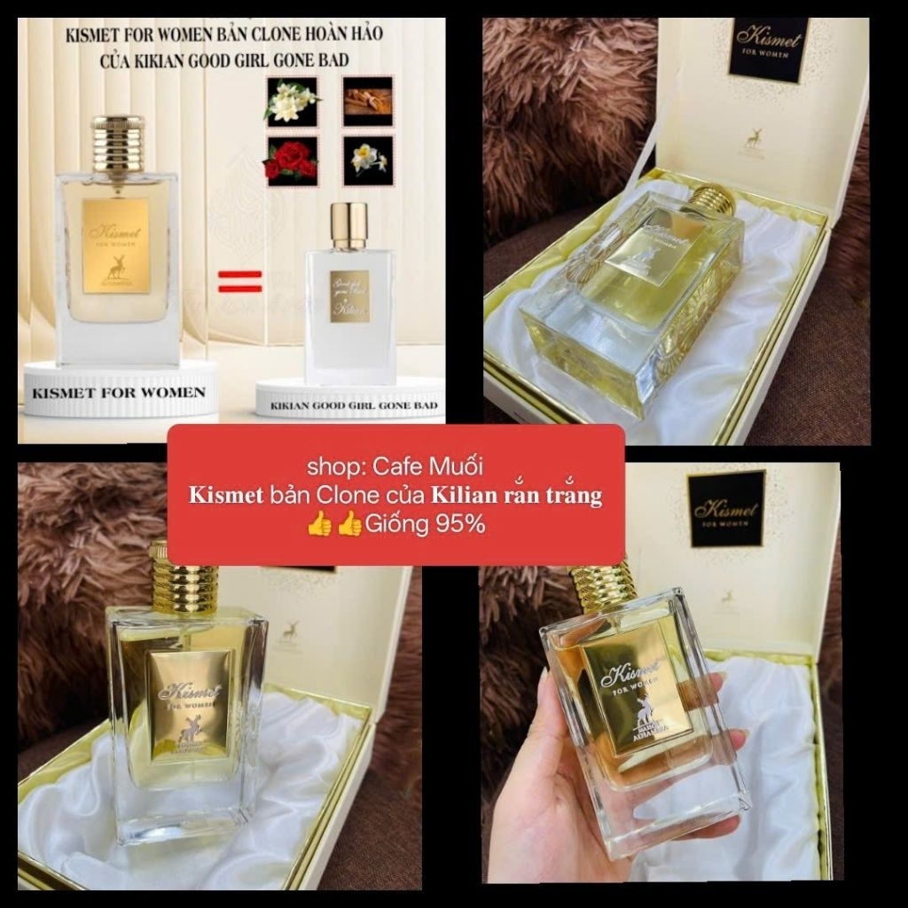 Nước Hoa Nữ Kismet For Women Maison Alh@mbra EDP 100ml