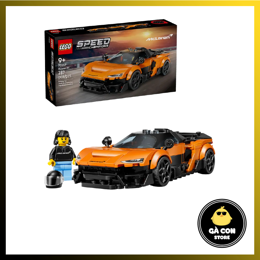 Đồ chơi lắp ráp SPEED 77257 McLaren W1 - Xe thể thao McLaren W1 ( Hàng có sẵn )