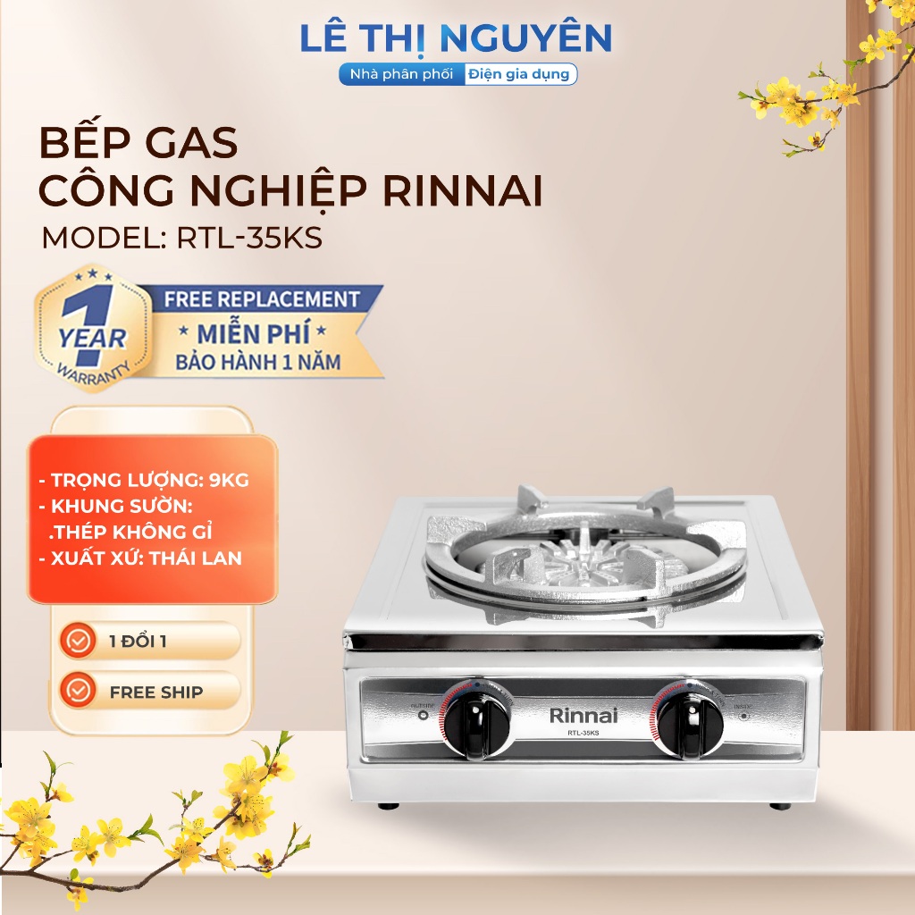 Bếp gas công nghiệp Rinnai RTL-35KS