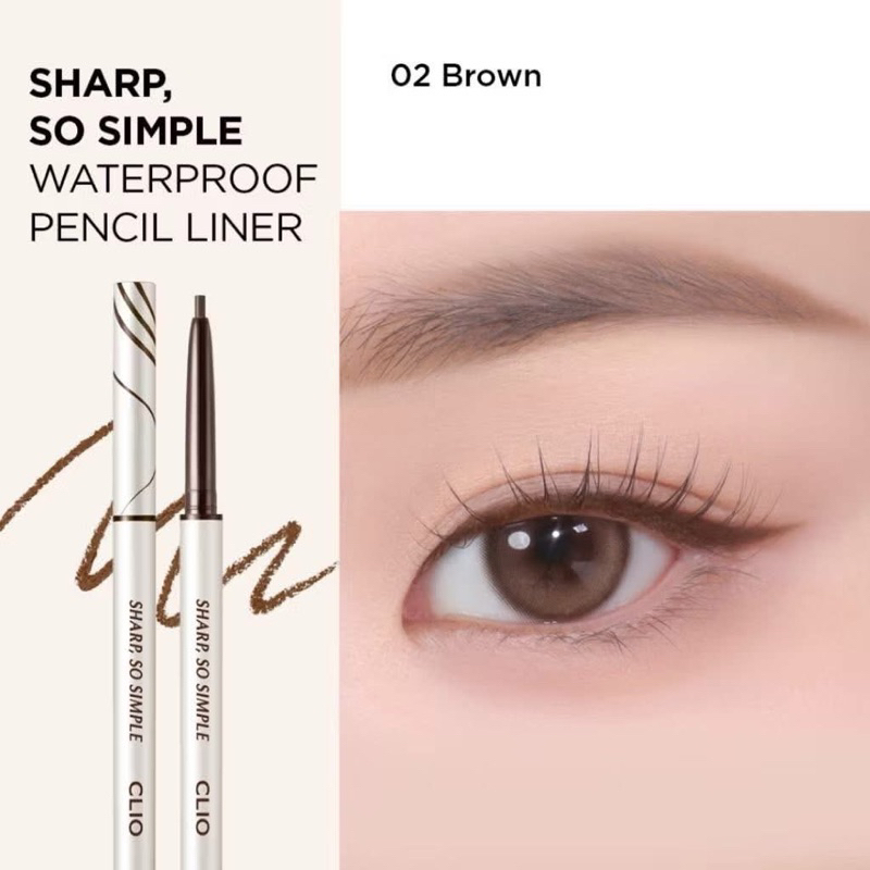 Chì kẻ mắt Clio Waterproof Pencil Liner