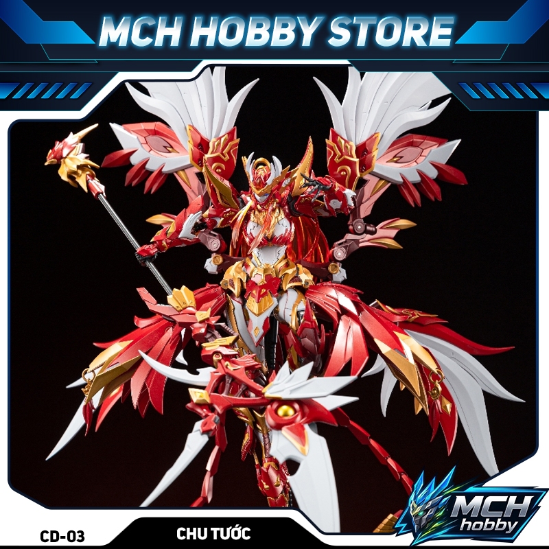 Mô hình Metal Build CangDao Model CD-03 1/72 Vermilion Bird (Chu Tước)