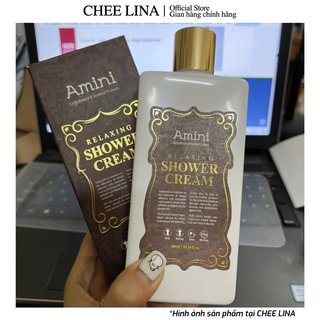 Sữa Tắm Hàn Quốc Amini Relaxing Shower Cream Dưỡng Ẩm Thư Giãn Da 300ml | Chee Lina Official Store