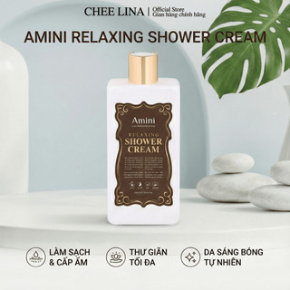 Sữa Tắm Hàn Quốc Amini Relaxing Shower Cream Dưỡng Ẩm Thư Giãn Da 300ml | Chee Lina Official Store