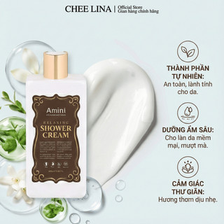Sữa Tắm Hàn Quốc Amini Relaxing Shower Cream Dưỡng Ẩm Thư Giãn Da 300ml | Chee Lina Official Store
