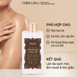 Sữa Tắm Hàn Quốc Amini Relaxing Shower Cream Dưỡng Ẩm Thư Giãn Da 300ml | Chee Lina Official Store