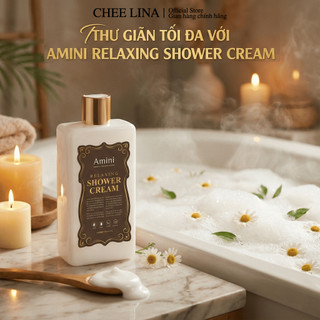 Sữa Tắm Hàn Quốc Amini Relaxing Shower Cream Dưỡng Ẩm Thư Giãn Da 300ml | Chee Lina Official Store