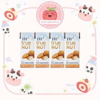 Lốc 4 hộp Sữa Hạt TH true Nut 180ml