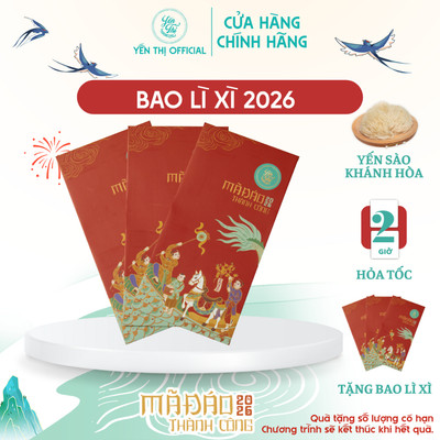 Yến Thị - Bao lì xì Xuân 2026 - Hàng tặng không bán