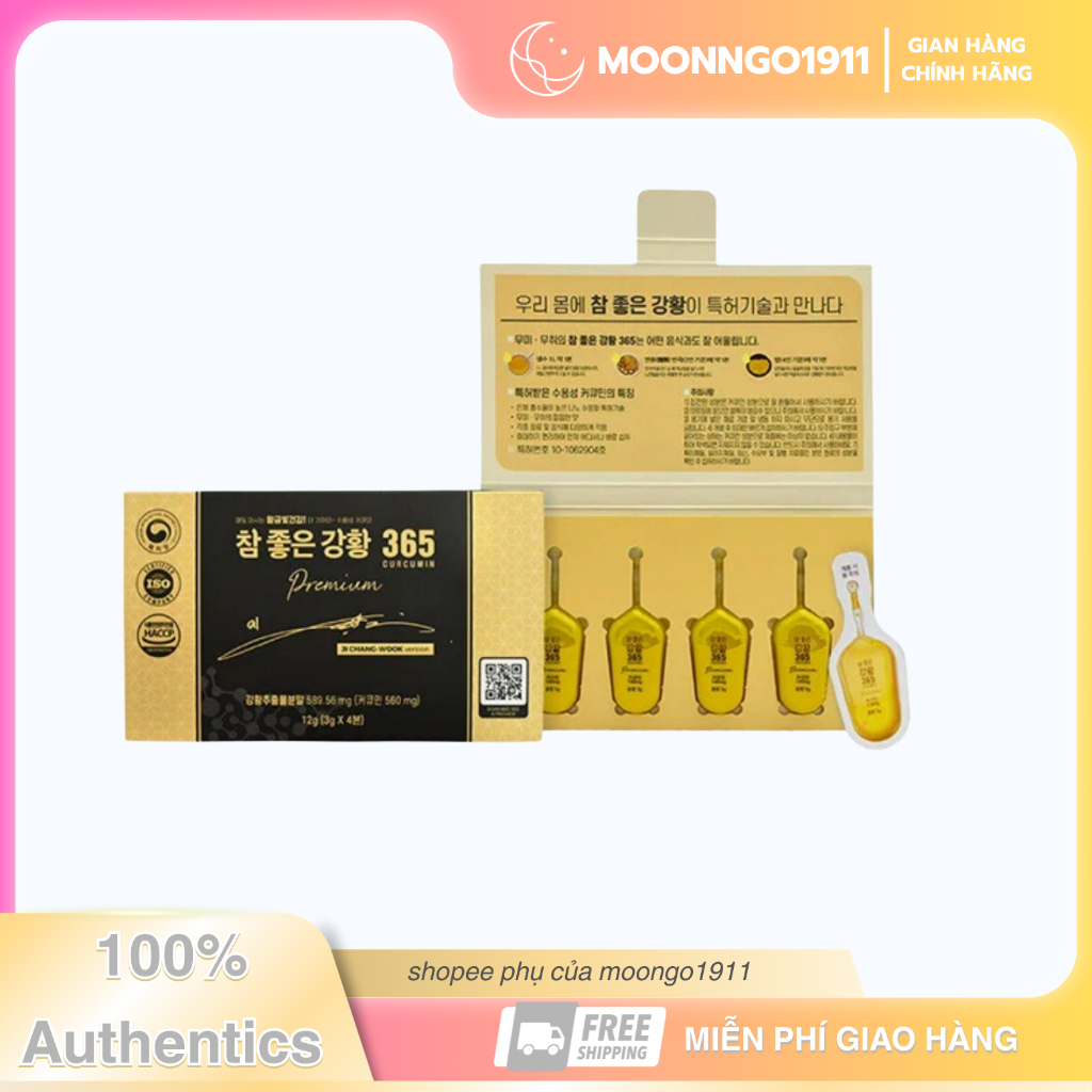 Tinh Chất Nghệ Nano 365 Curcumin Hàn Quốc