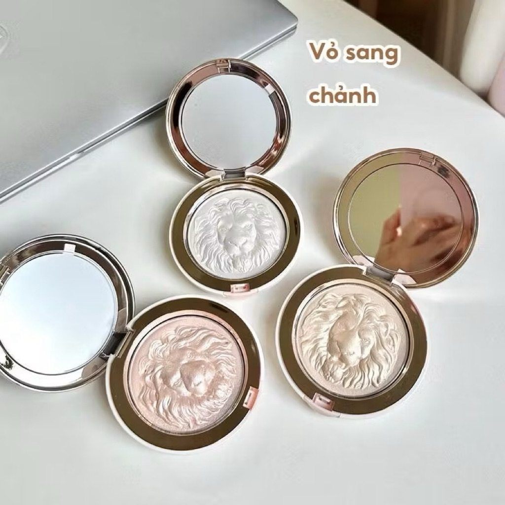 Phấn Bắt Sáng Lion Highlight Nén – Ánh Nhũ Mịn, Dễ Tán