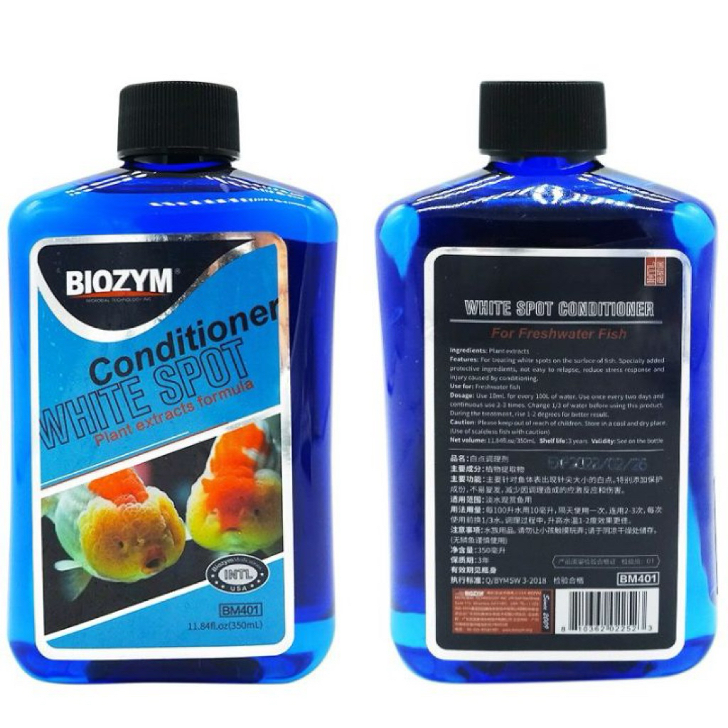 Biozym White Spot - Dung Dịch Xử Lý Nấm Đốm Trắng Cho Cá Cảnh
