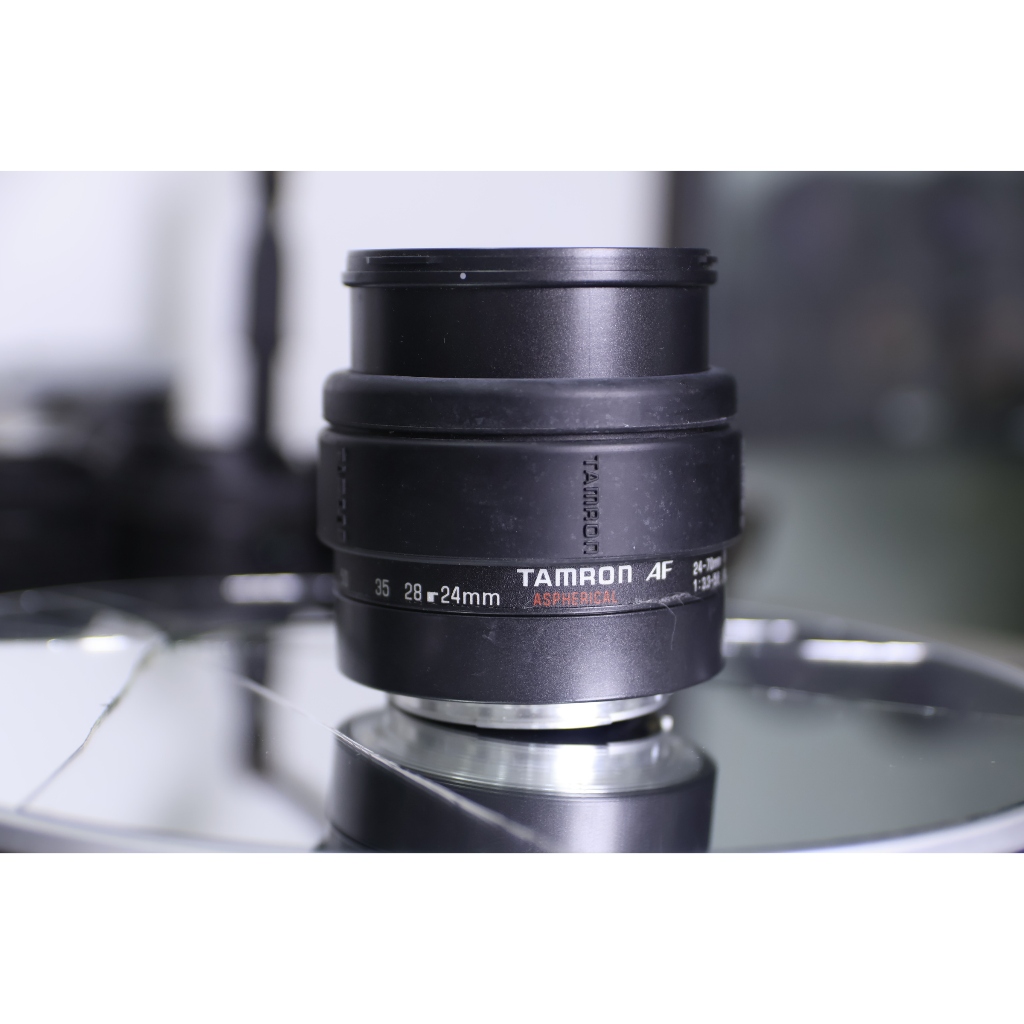 Lens canon ef tamron 24-70mm  f3.5-5.6 ( thấu kính 92% AF và khẩu độ ok ) - full frame and crop - Ống kính Canon EF