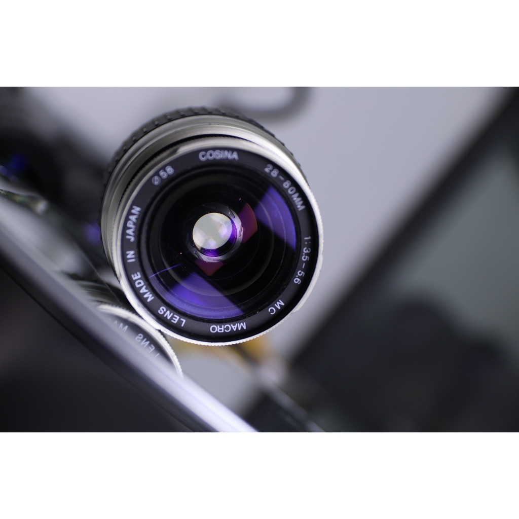 Lens canon ef Cosina 28-80mm (Thấu kính sạch đẹp - Af chạy - khẩu độ hoạt động tốt) - Ống kính Canon EF