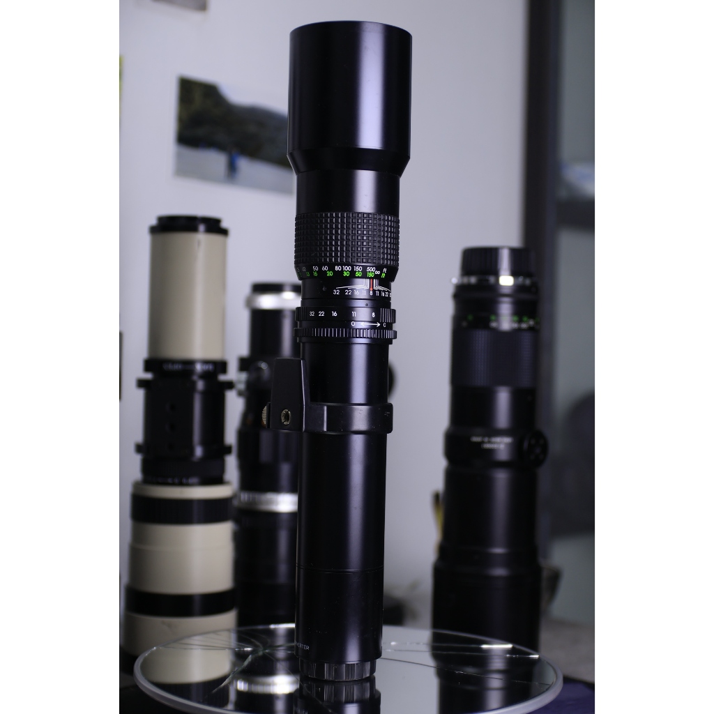 Ống kính zoom tele chưa xác định, thấu kính tương đối đẹp - Lens máy ảnh