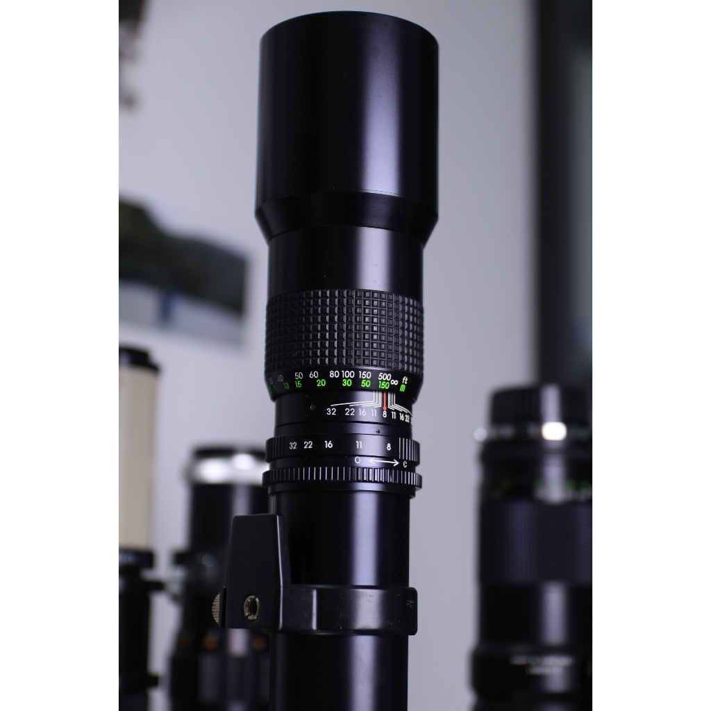 Ống kính zoom tele chưa xác định, thấu kính tương đối đẹp - Lens máy ảnh