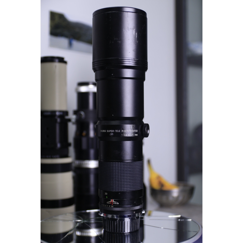 Ống kính zoom tele chưa xác định, thấu kính tương đối đẹp - Lens máy ảnh