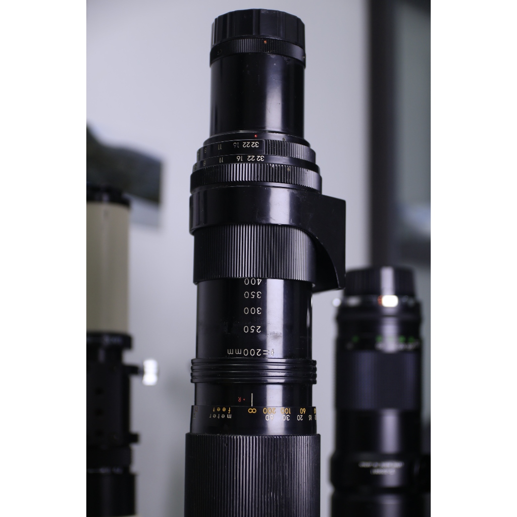 Ống kính zoom tele chưa xác định, thấu kính tương đối đẹp - Lens máy ảnh
