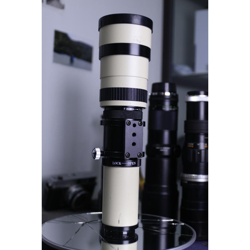 Ống kính zoom tele chưa xác định, thấu kính tương đối đẹp - Lens máy ảnh